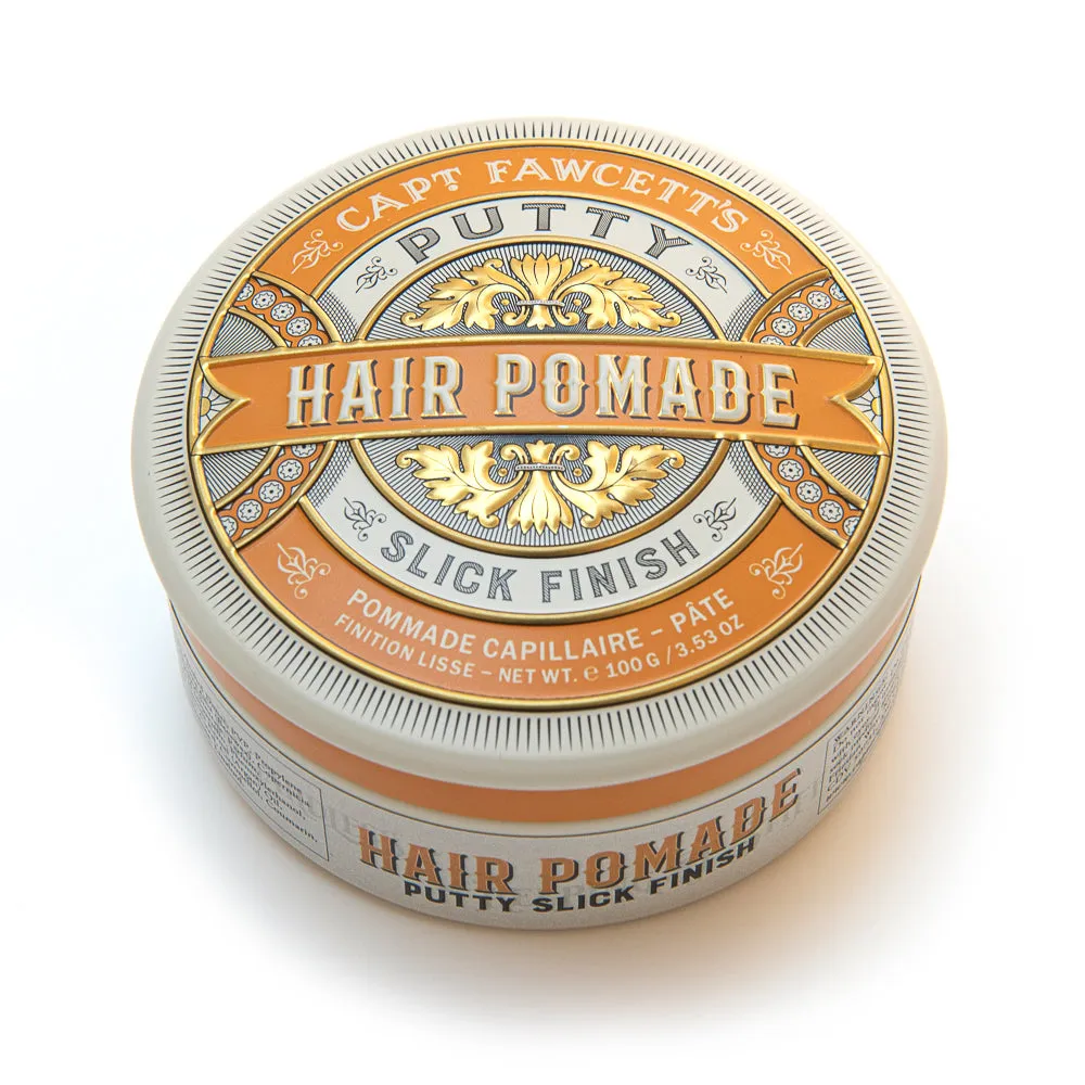 Captain Fawcett Putty Pomade starker Halt matt 100g