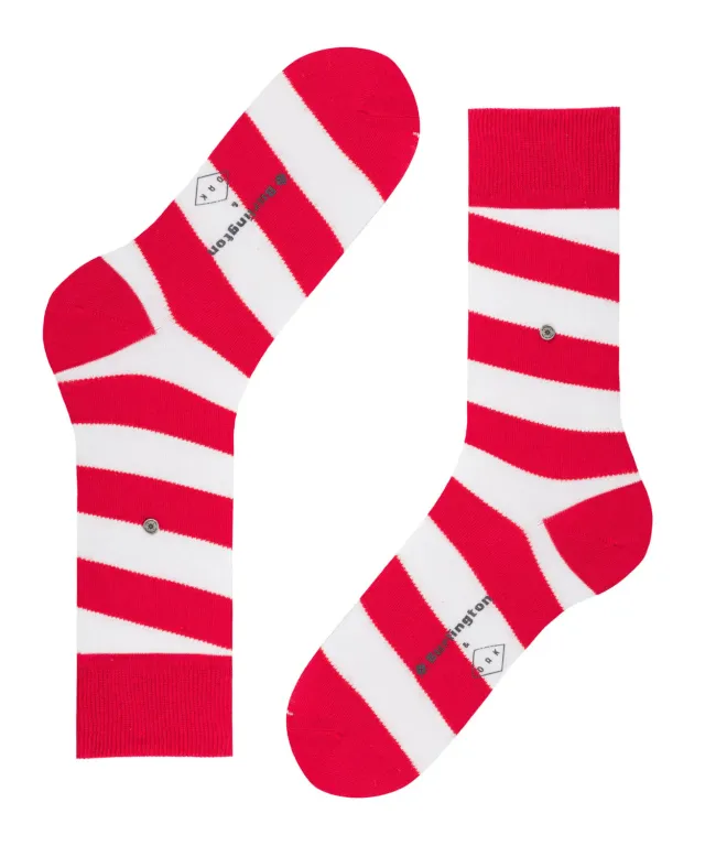 OAK Burlington Socken Barberpole Design