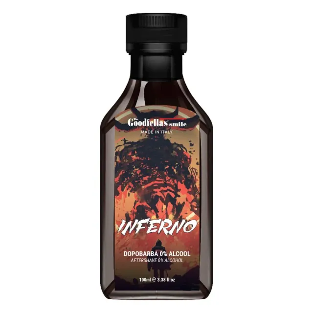 The Goodfellas' Smile Inferno Aftershave Fluid 0% Alkohol 100 ml