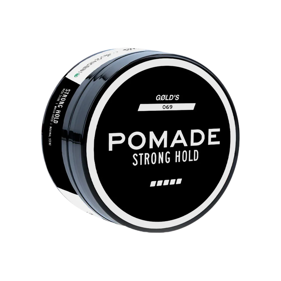 GØLD's Strong Hold Pomade 100ml – starker Halt