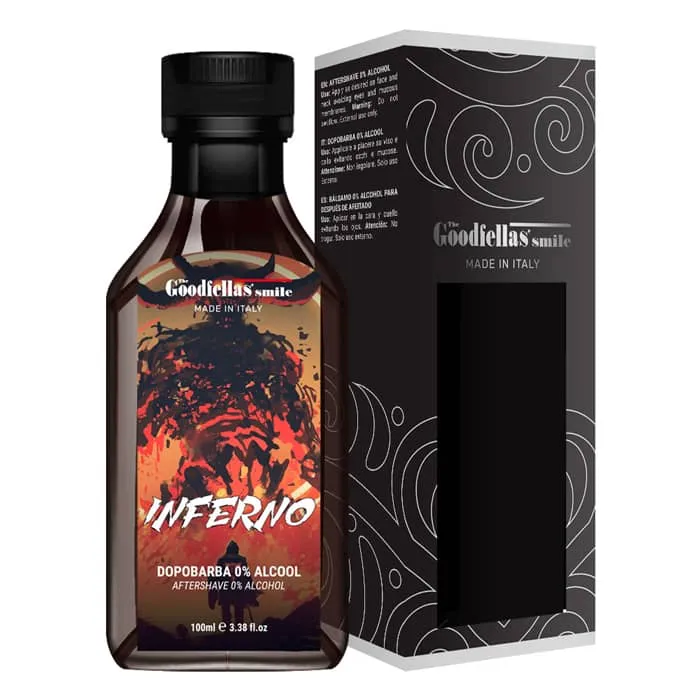 The Goodfellas' Smile Inferno Aftershave Fluid 0% Alkohol 100 ml