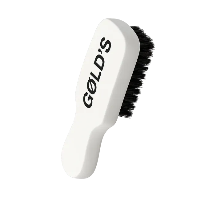 GØLD's Fade Brush Nackenbürste Holz schwarz