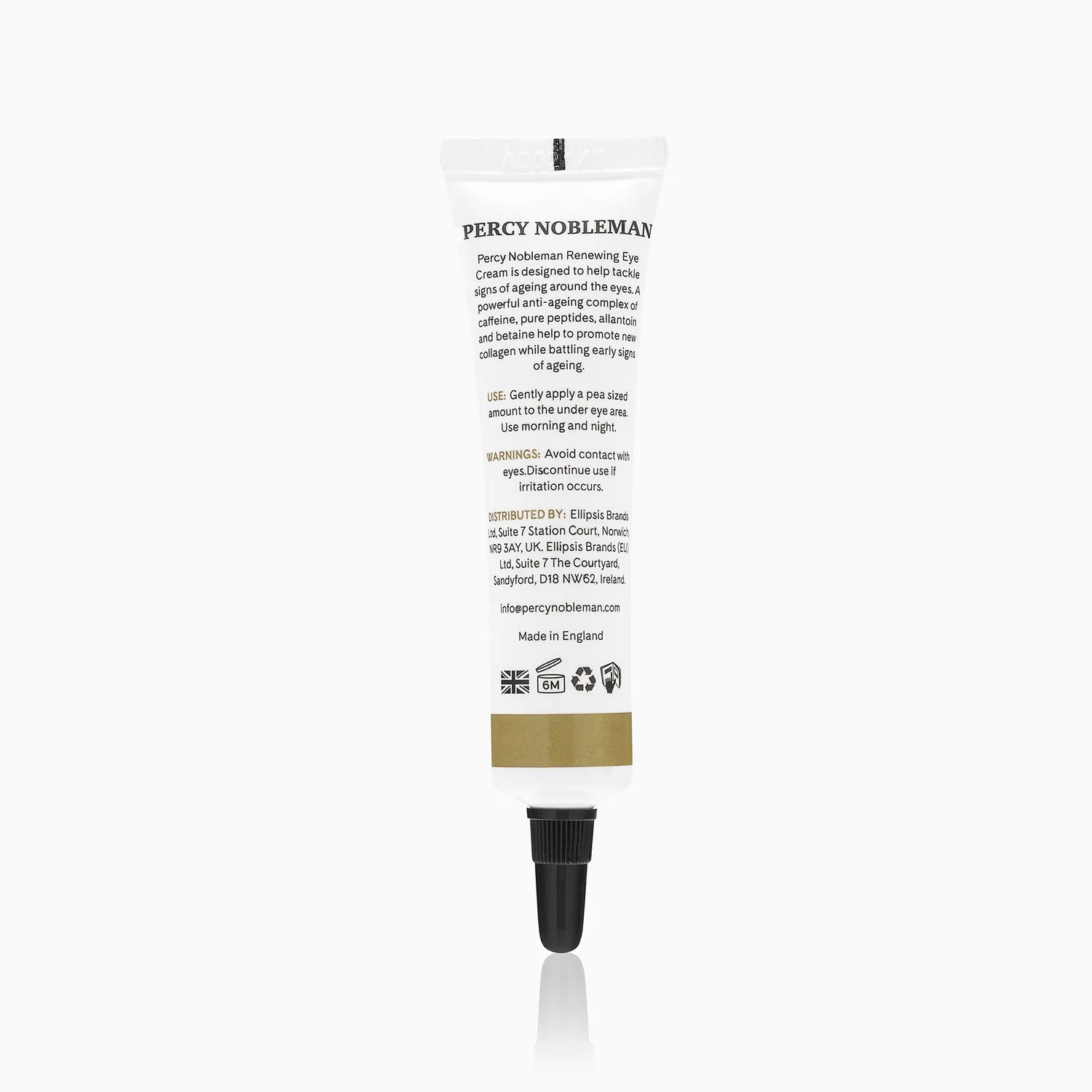 Percy Nobleman Renewing Eye Cream Augencreme 15ml Koffein