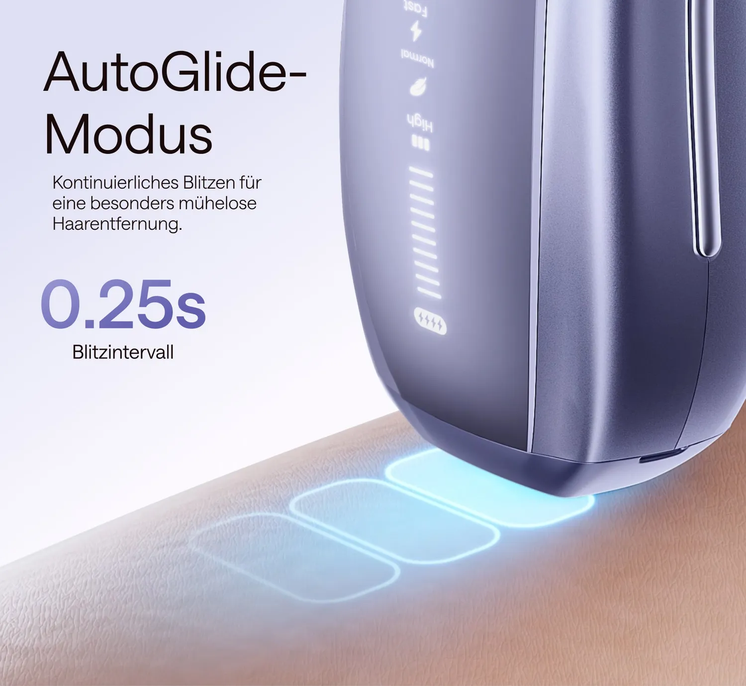 Ulike Air 10 Pro IPL-Haarentfernungsgerät Violett Saphir