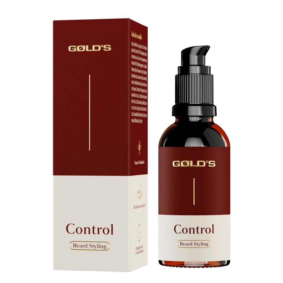 GØLD's Control Bartstyling Fluid 50ml Pumpspender