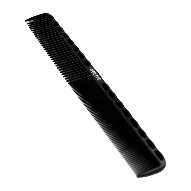 GØLD's Stylingkamm Carbon Schwarz hitzebeständig