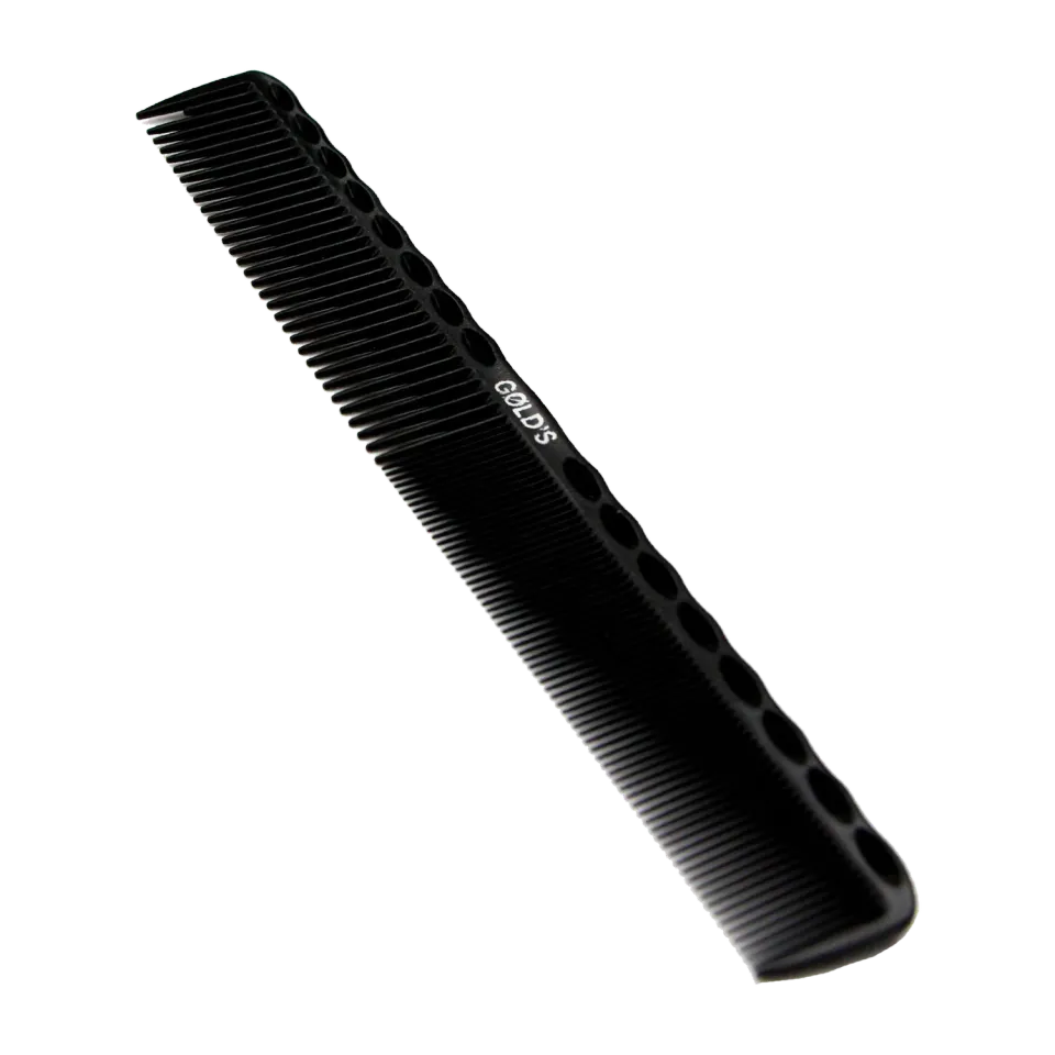 GØLD's Stylingkamm Carbon Schwarz hitzebeständig