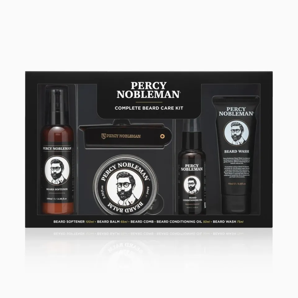 Percy Nobleman Complete Bartpflegeset 5-teilig Öl