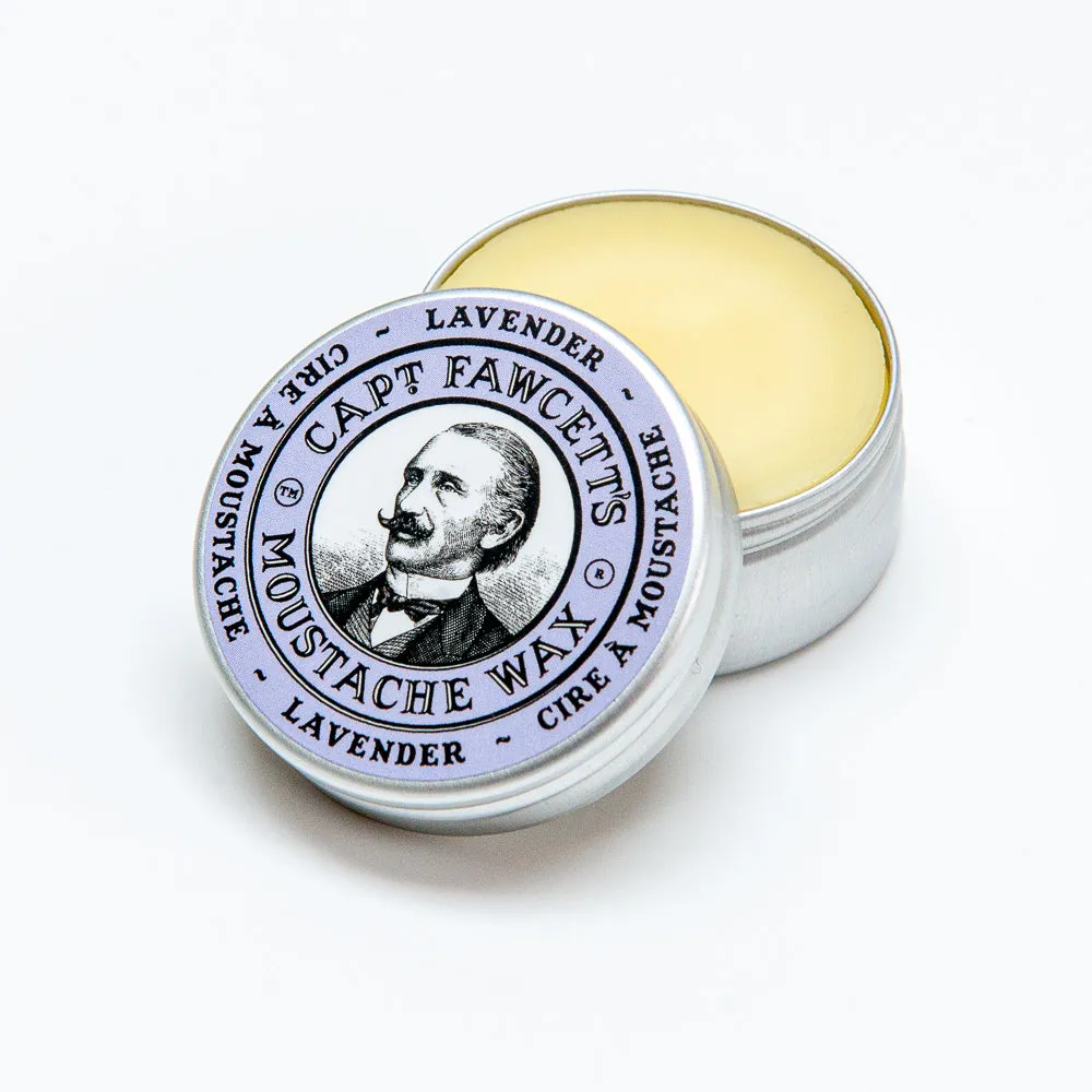 Captain Fawcett Lavender Schnurrbartwachs Lavendelöl
