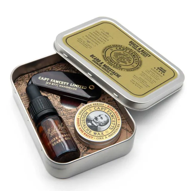 Captain Fawcett Booze & Baccy Survival Kit Öl Set