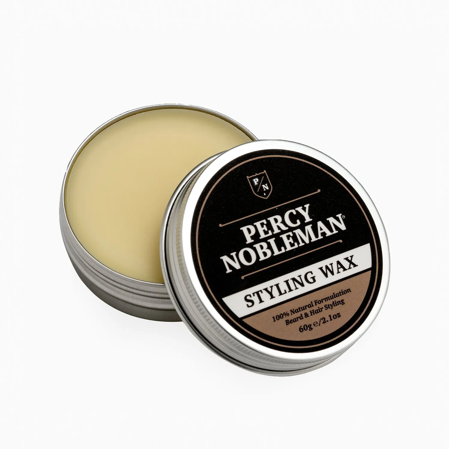 Percy Nobleman Styling Bartwachs 60ml starker Halt