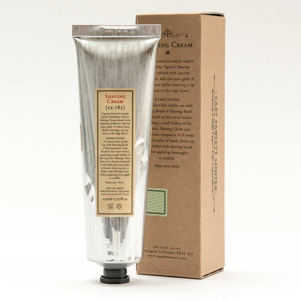 Captain Fawcett Expedition Reserve Rasiercreme würzig-holzig