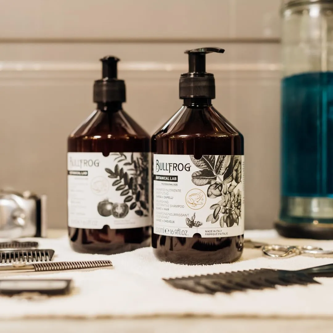 Bullfrog Haar- und Bartshampoo 500ml Pistazie-Mandel