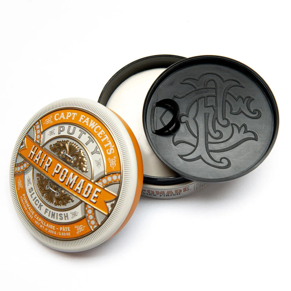 Captain Fawcett Putty Pomade starker Halt matt 100g