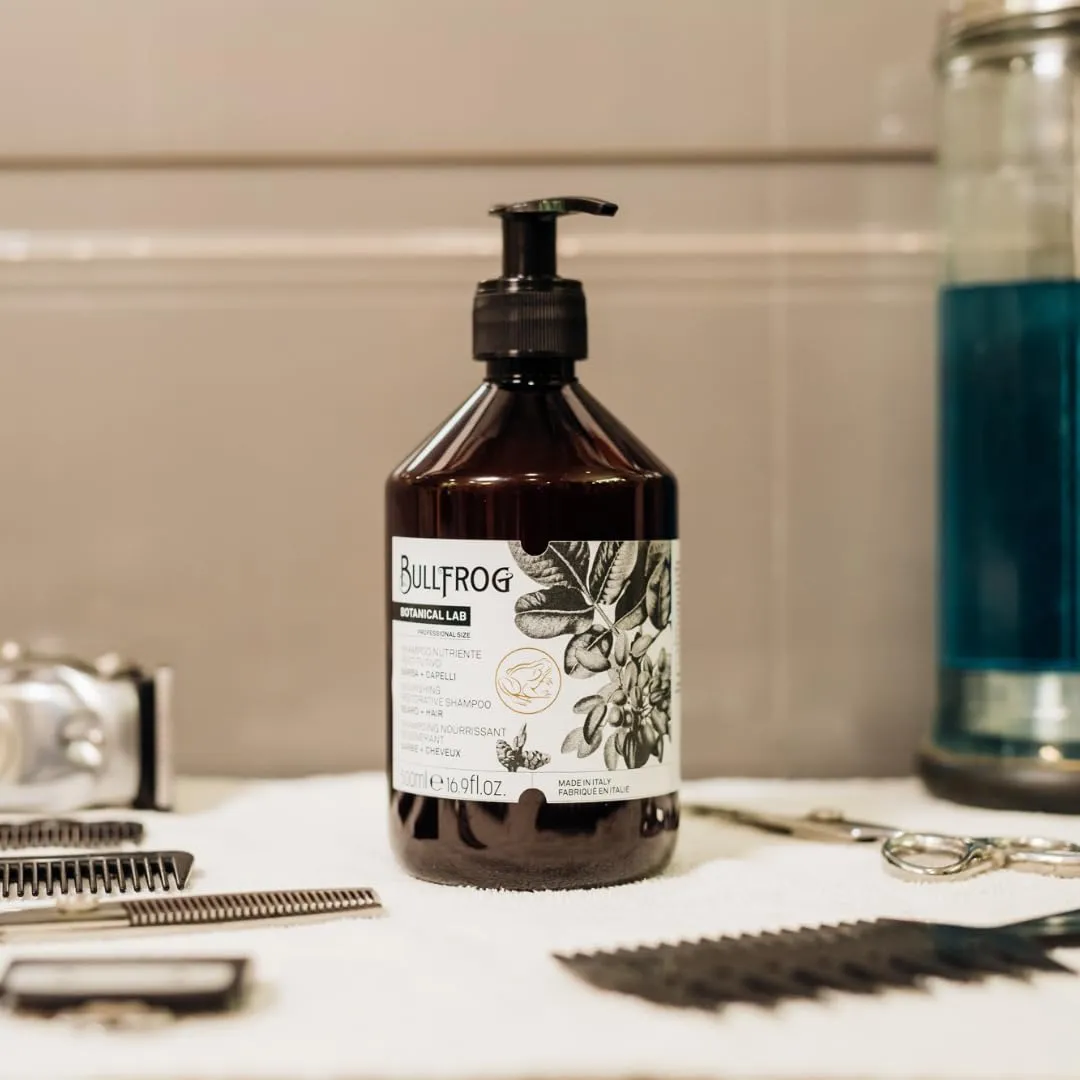 Bullfrog Haar- und Bartshampoo 500ml Pistazie-Mandel