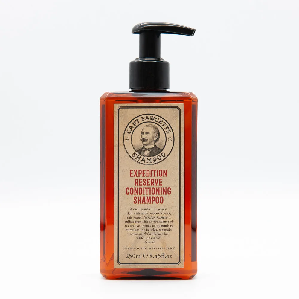 Captain Fawcett Expedition Reserve Wasch-Set holzig 2-teilig