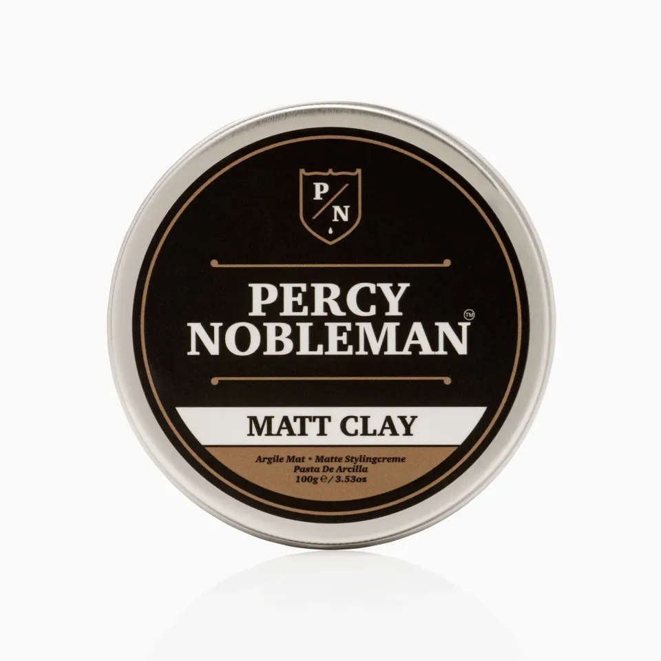 Percy Nobleman Matt Clay Haarwachs 100g Starker Halt