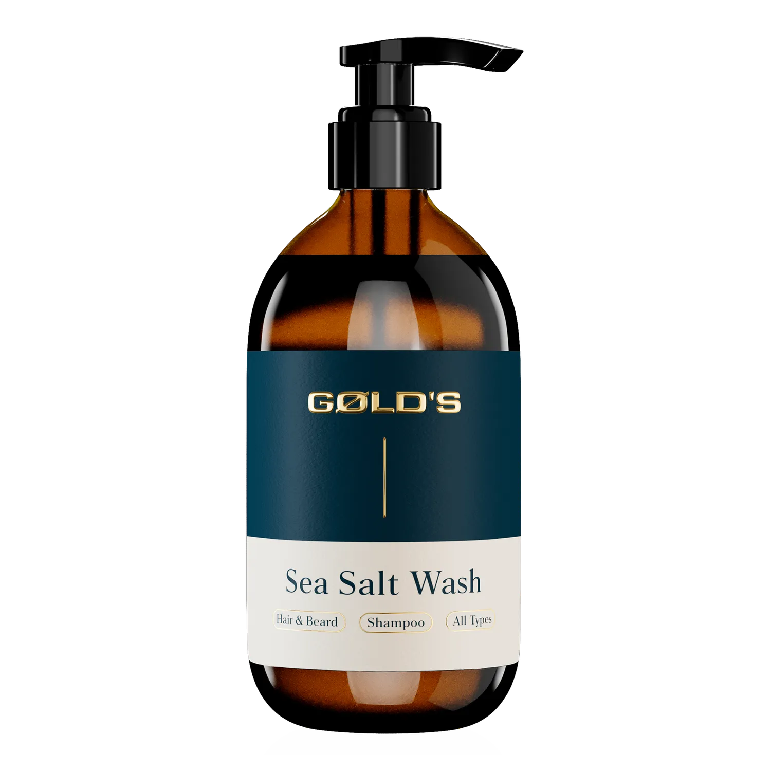 GØLD's Sea Salt Shampoo Haarshampoo 250 ml Pumpspender