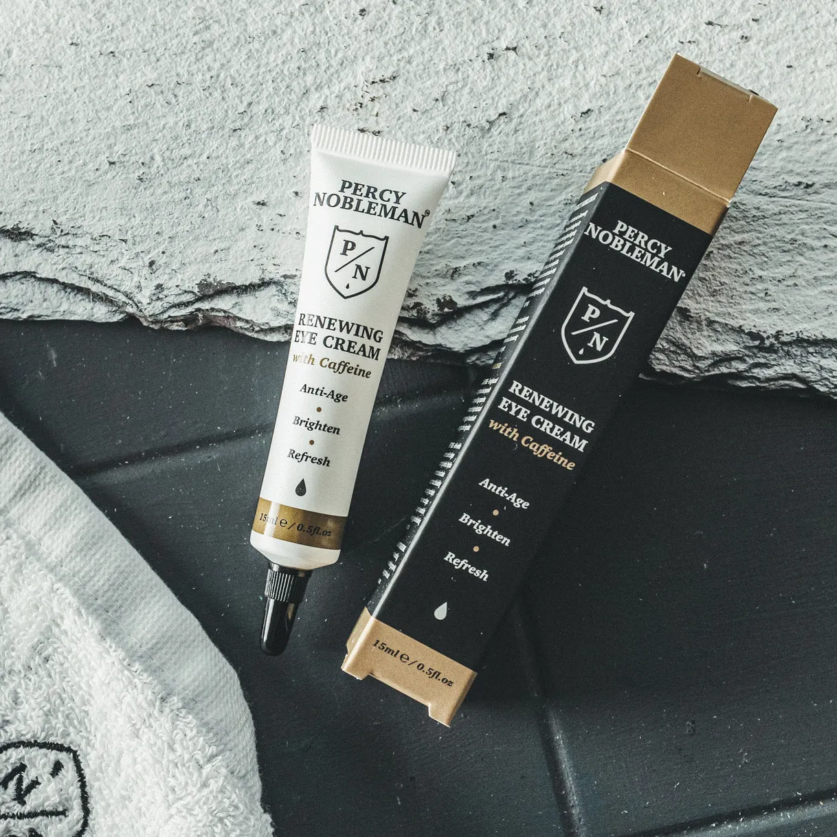 Percy Nobleman Renewing Eye Cream Augencreme 15ml Koffein