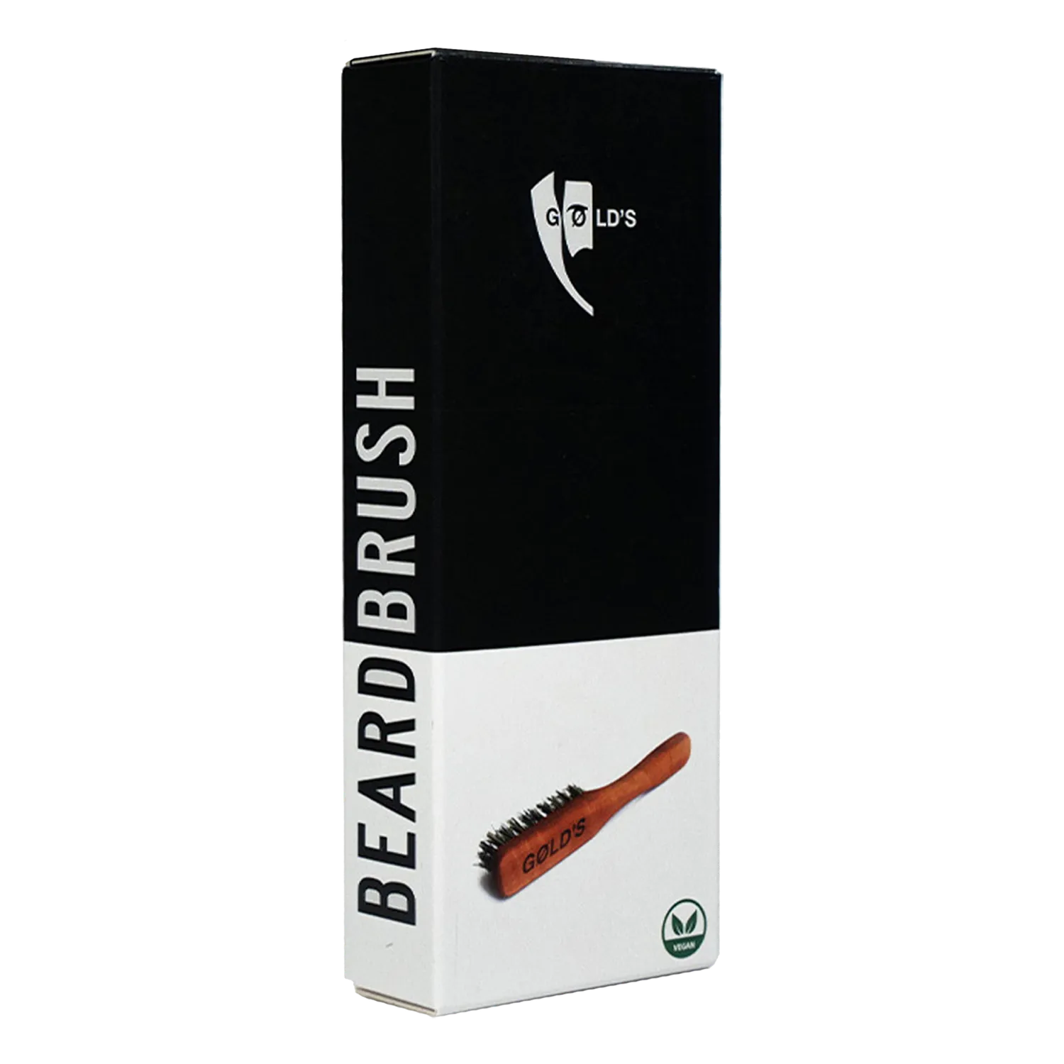 GØLD's Vegan Bartbürste Fibre – Birnbaumholz