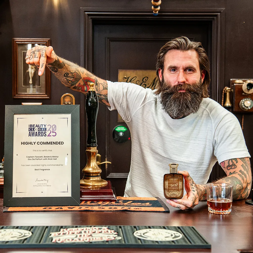 Captain Fawcett Booze Baccy Eau de Parfum Tabak Leder