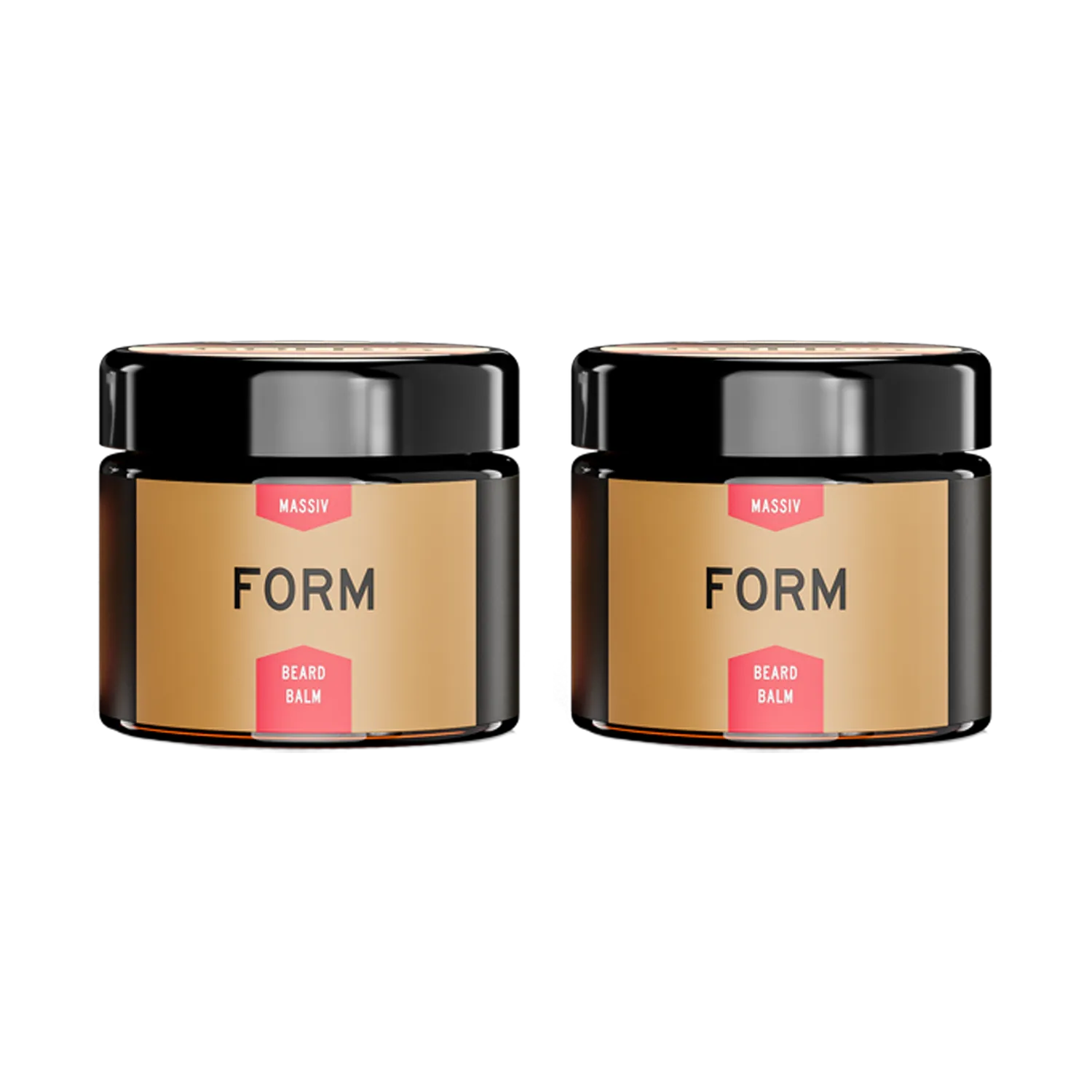 GØLD's Form Bartbalsam Doppelpack 2x30ml mit Bienenwachs