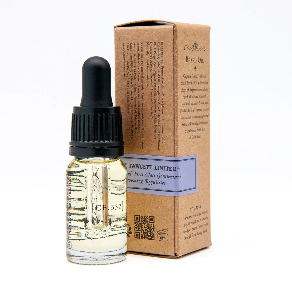 Captain Fawcett Private Stock Bartöl 10ml Zeder