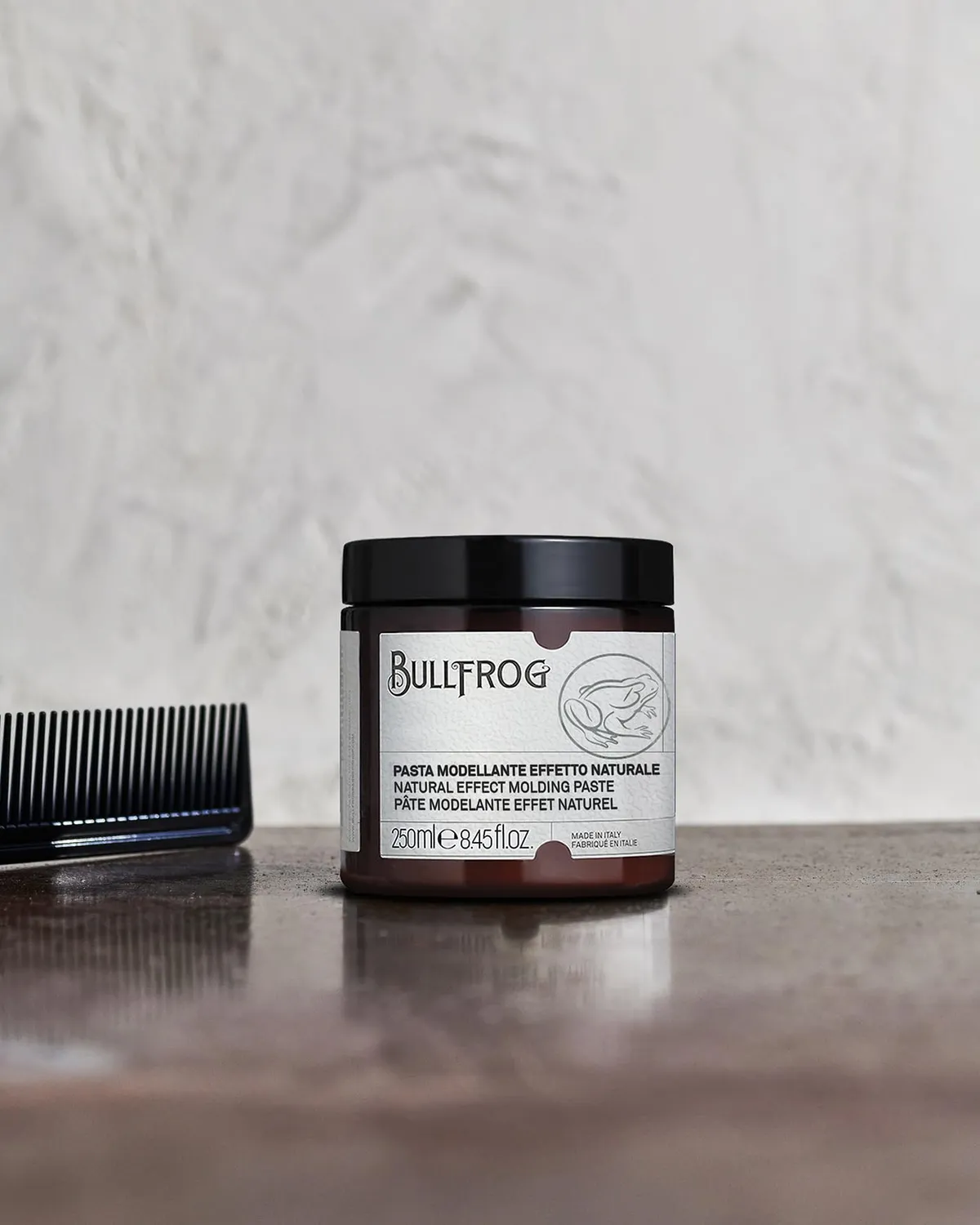 Bullfrog Modellierpasta Haarpaste 250 ml matt natürlich
