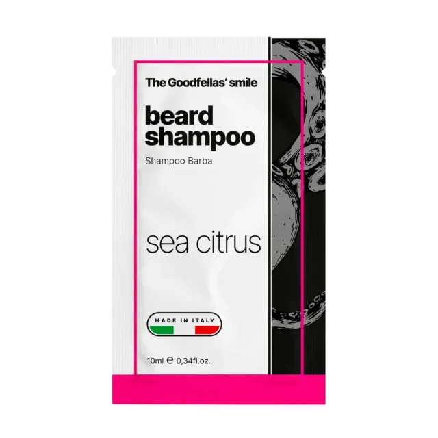 The Goodfellas' Smile Sea Citrus Bartshampoo 10ml Probe frisch
