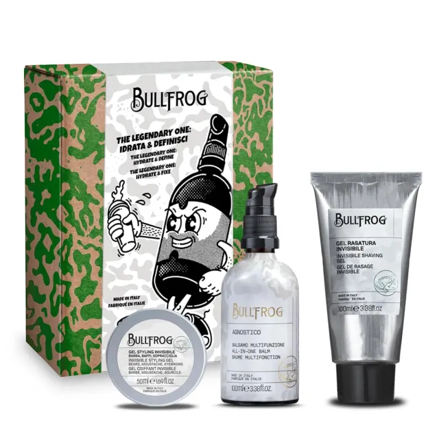 Bullfrog The Legendary One Bartpflegeset 3-teilig holzig