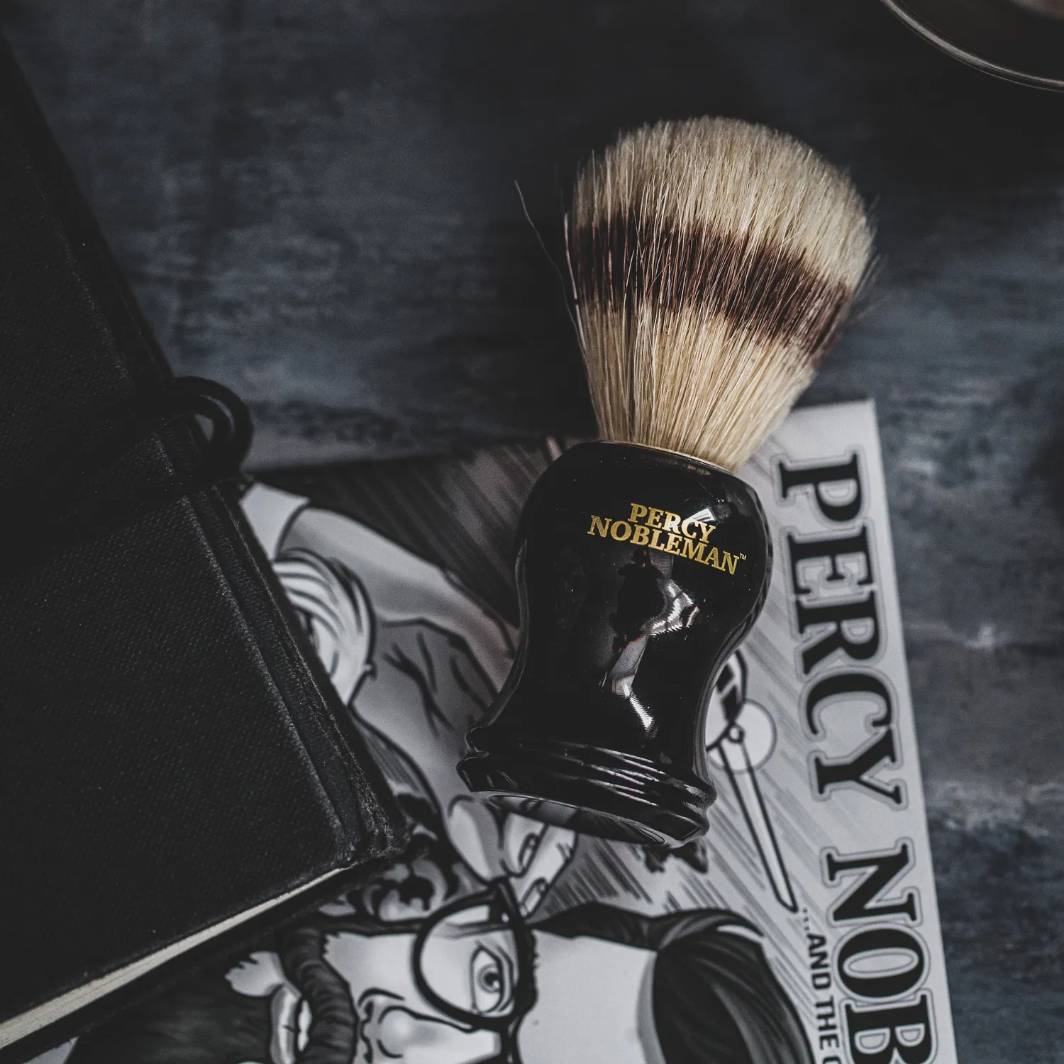 Percy Nobleman Shaving Brush Rasierpinsel synthetisch