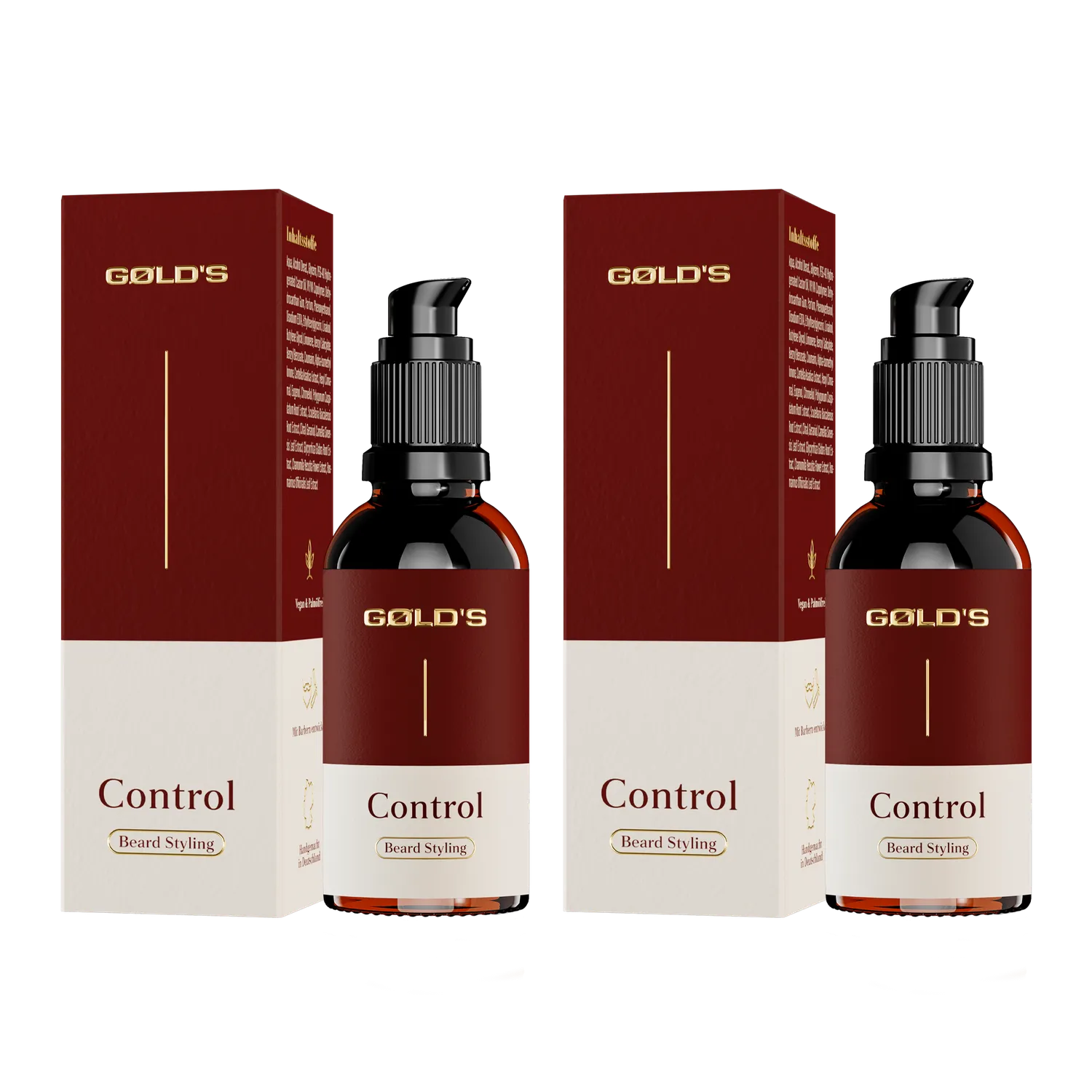 GØLD's Control Bartstyling Doppelpack 2x50ml Fluid