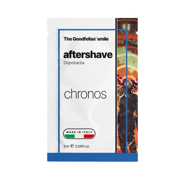 The Goodfellas' Smile Chronos Rasierwasser 2 ml Probe frisch