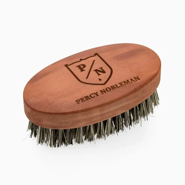 Percy Nobleman Vegan Beard Brush Bartbürste Birnbaum