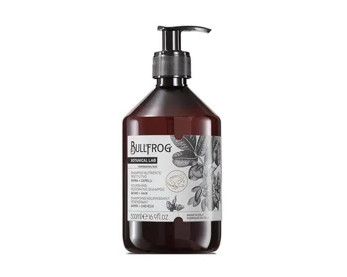 Bullfrog Haar- und Bartshampoo 500ml Pistazie-Mandel
