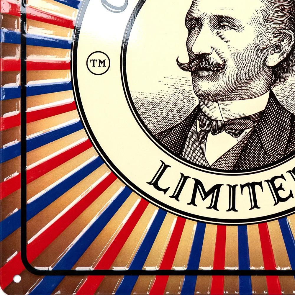 Captain Fawcett Blechschild Barber Deko klassisch