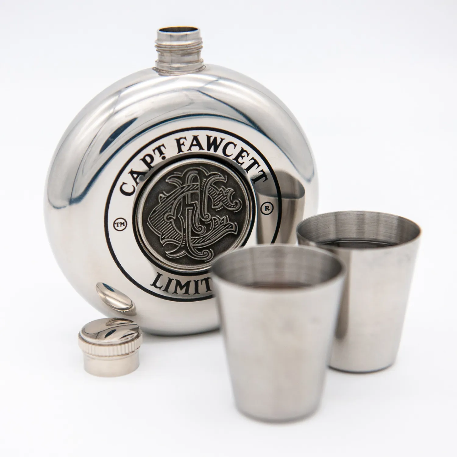 Captain Fawcett Limited Edition Flachmann Edelstahl 2025