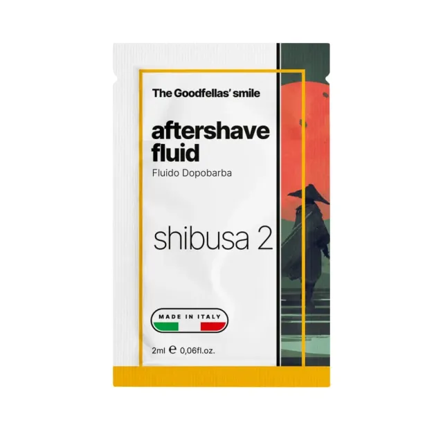 The Goodfellas' Smile Shibusa 2 Aftershave 2 ml Probe alkoholfrei