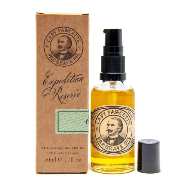 Captain Fawcett Expedition Reserve Pre-Shave Rasieröl natürlich