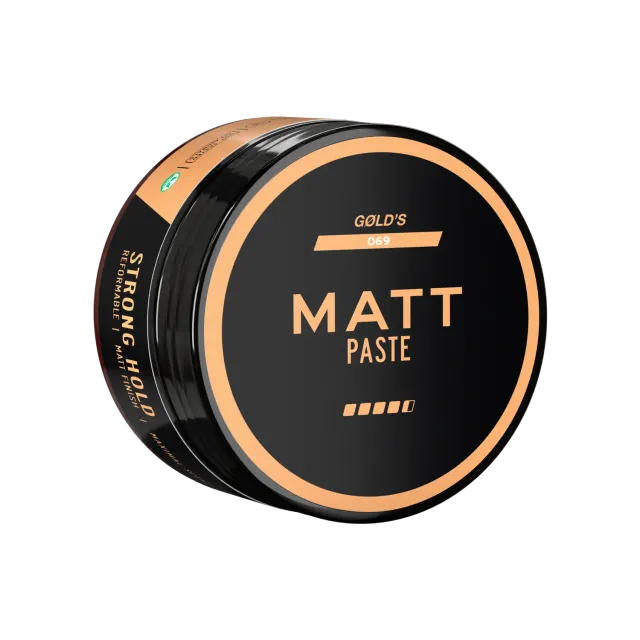 GØLD's Matt Paste Haarwachs 100ml Dose starker Halt