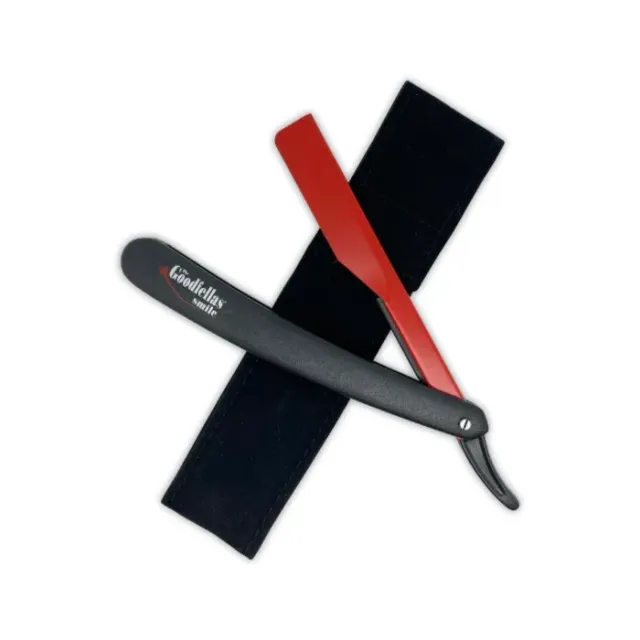The Goodfellas' Smile Inferno Shavette mit Etui halbe DE-Klingen