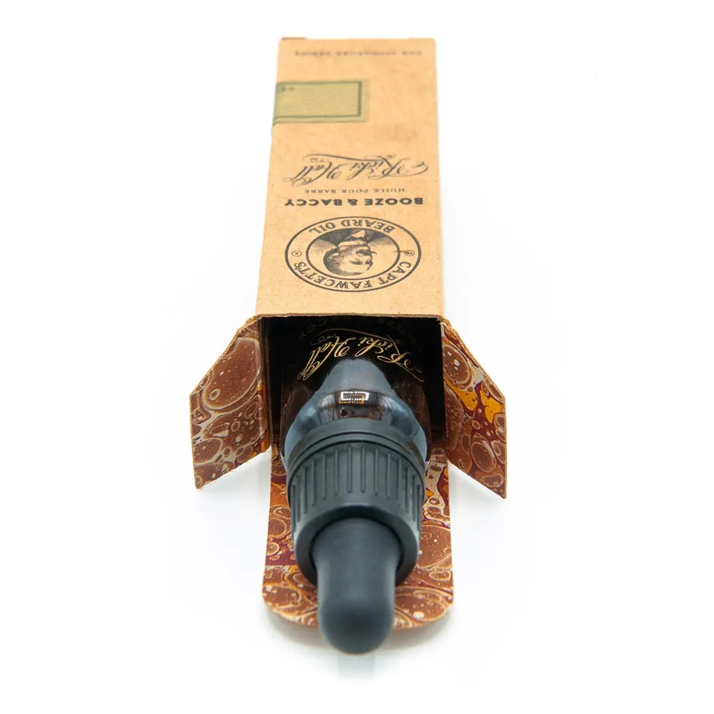 Captain Fawcett Booze & Baccy Bartöl 10 ml Reise Tabak Vanille