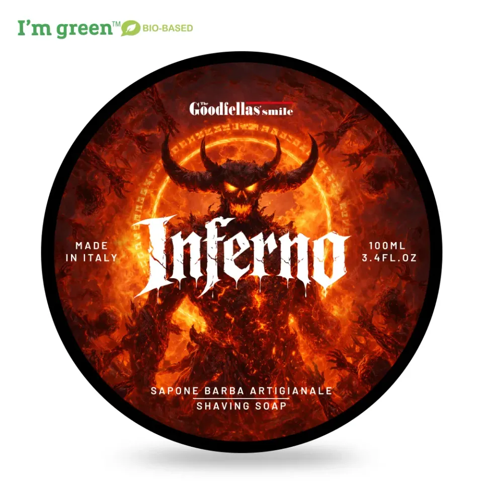 The Goodfellas' Smile Inferno Rasierseife 100ml Tallow würzig