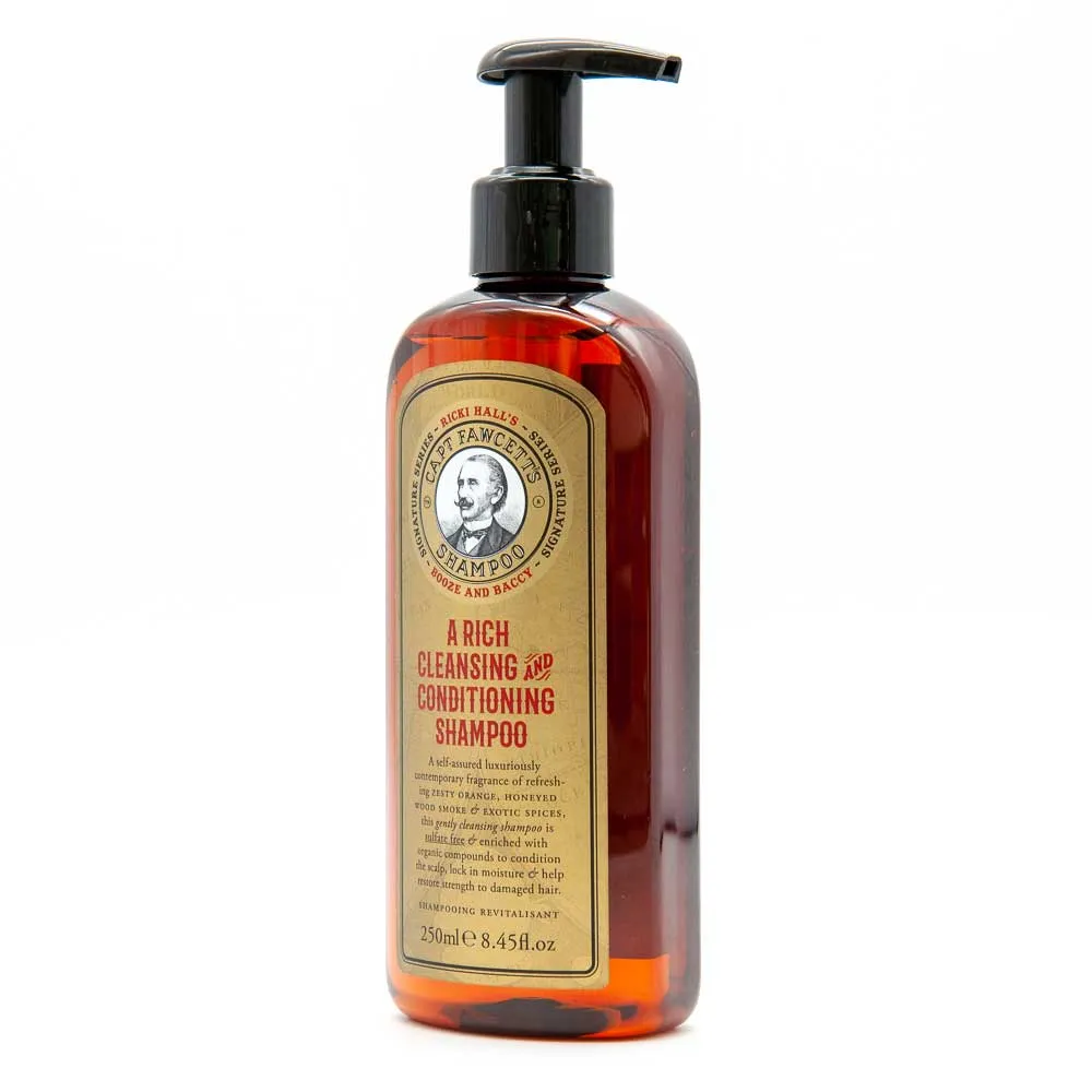 Captain Fawcett Booze Baccy Shampoo 250 ml Orange