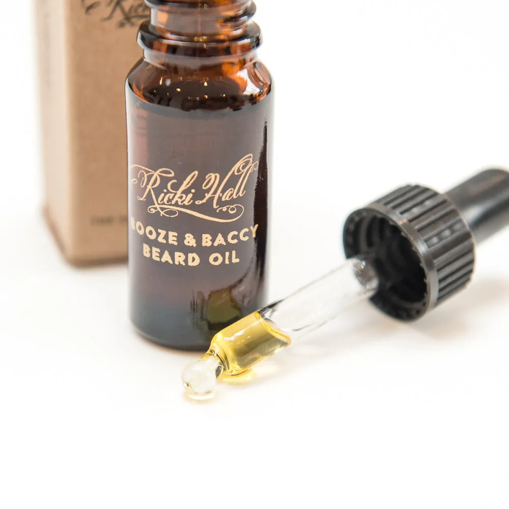 Captain Fawcett Booze & Baccy Bartöl 10 ml Reise Tabak Vanille