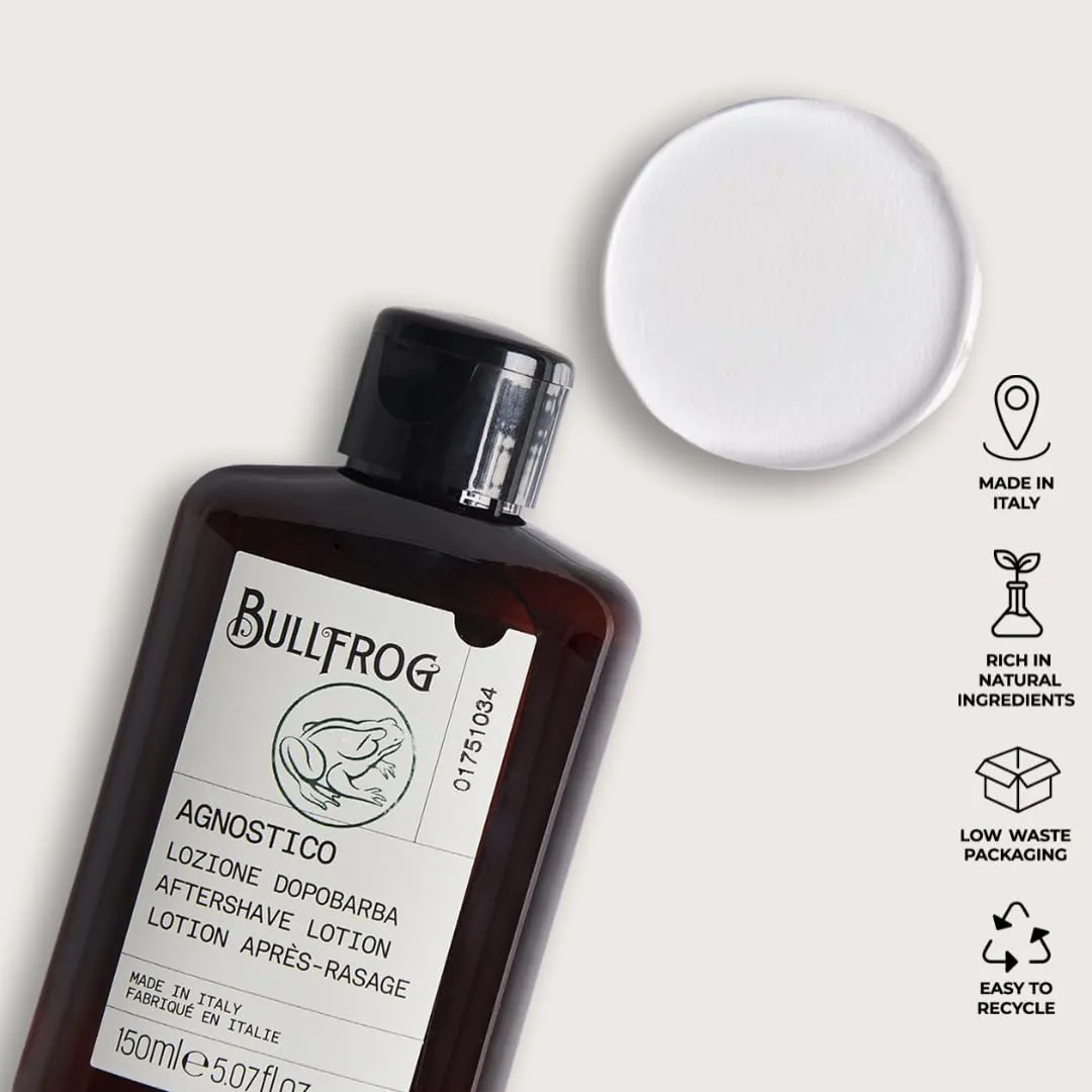 Bullfrog Agnostico Aftershave Lotion 150ml holzig beruhigend
