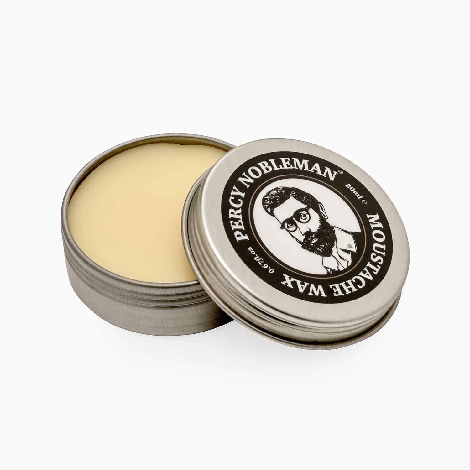 Percy Nobleman Moustache Schnurrbartwachs 20g Bienenwachs